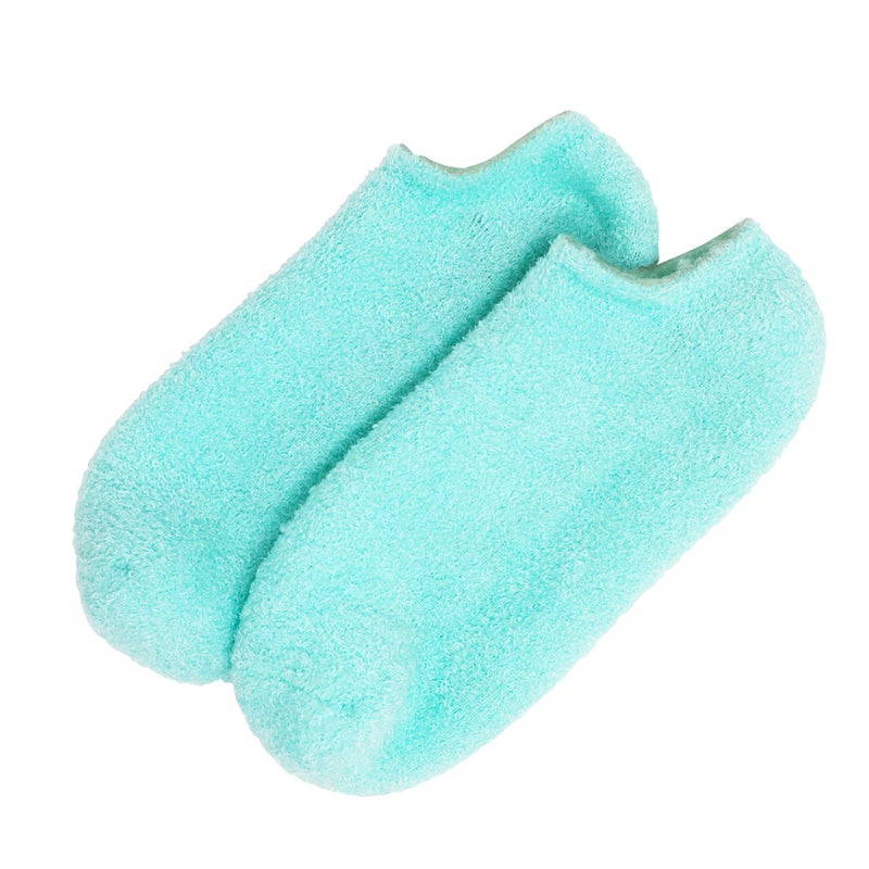 Barefoot Scientist Sleep On It Overnight Moisturizing Gel Socks  Nourish Your Feet (Teal) - Image 1
